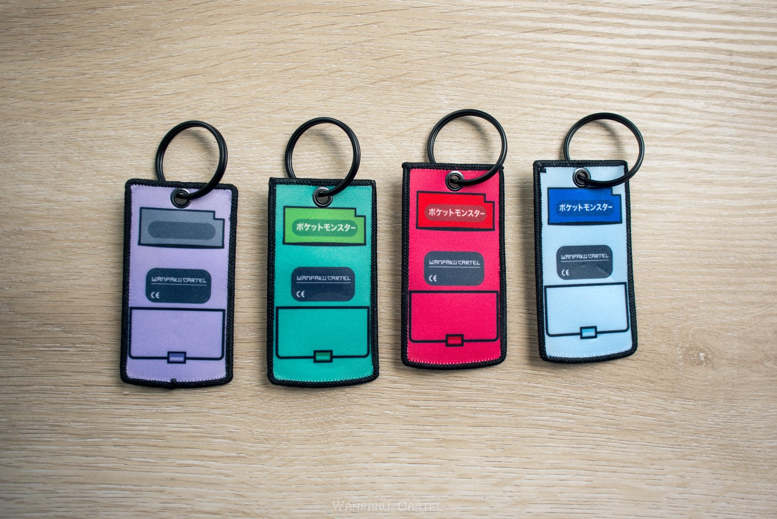 Gameboy Color Key Tags | Wanpaku.Cartel [ワンパク]